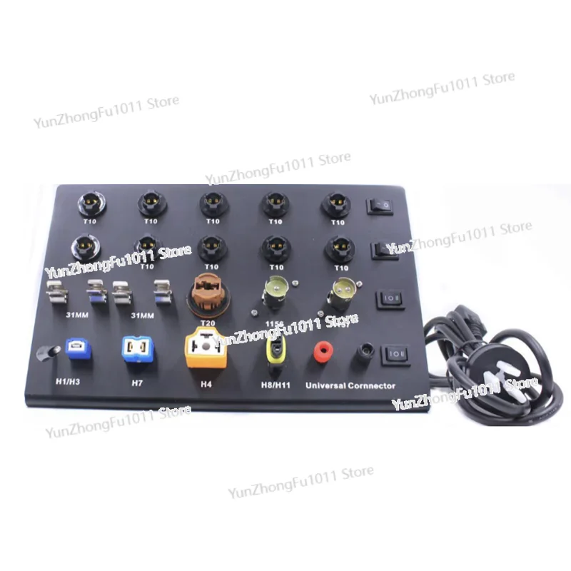 Multifunctional Car Electric Motorcycle Universal 12~24V Car Light Test Box Light Meter Test LED Bulb Meter Test Board
Multifunctional Car Electric Motorcycle Universal 12~24V Car Light Test Box Light Meter Test LED Bulb Meter Test Board