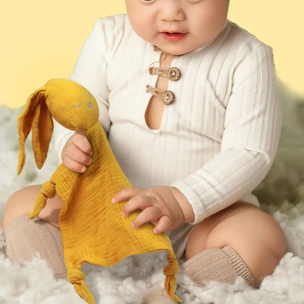 Soft Baby Cotton Gauze Blanket Cartoon Sensory Toy Comforter Saliva Scarf Rabbit Ears Cute Doll Handkerchief Newborn Care
Soft Baby Cotton Gauze Blanket Cartoon Sensory Toy Comforter Saliva Scarf Rabbit Ears Cute Doll Handkerchief Newborn Care