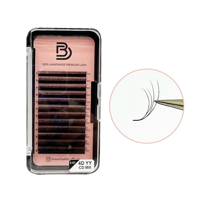 12 rows u YY 4D Lash Shape Eyelashes Extensions Shaped Bloom Eye Lashes Natural Soft DIY Premade Fan Lash Extensions
12 rows u YY 4D Lash Shape Eyelashes Extensions Shaped Bloom Eye Lashes Natural Soft DIY Premade Fan Lash Extensions