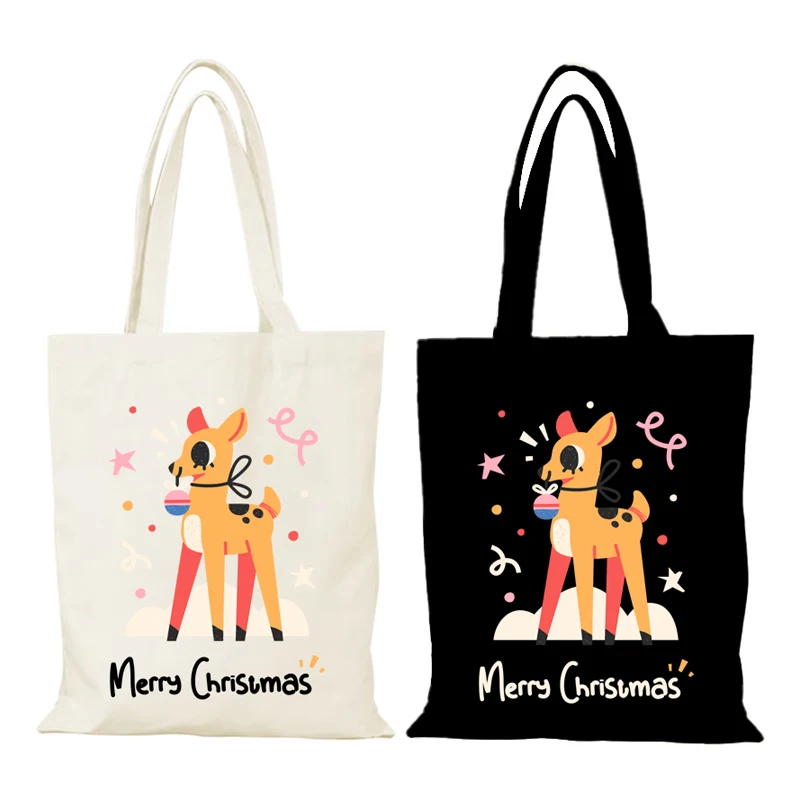 Canvas Bag Fashion Christmas Gifts New Handbags Cartoon Women's Handbag Cloth Bags the Tote Bag Eco Shopper Shopping Beach Woman
Canvas Bag Fashion Christmas Gifts New Handbags Cartoon Women's Handbag Cloth Bags the Tote Bag Eco Shopper Shopping Beach Woman