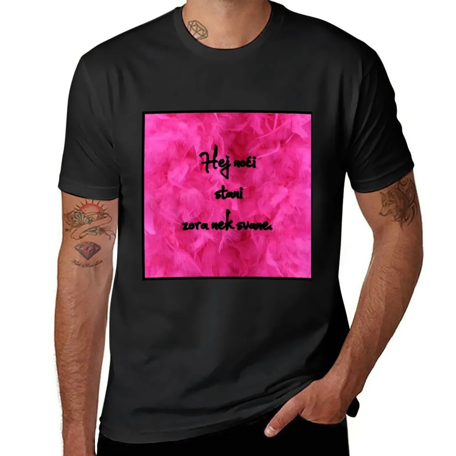 New Lyrics - Sanjao sam noas da te nemam T-Shirt customized t shirts Blouse tees boys white t shirts black t-shirts for men
New Lyrics - Sanjao sam noas da te nemam T-Shirt customized t shirts Blouse tees boys white t shirts black t-shirts for men
