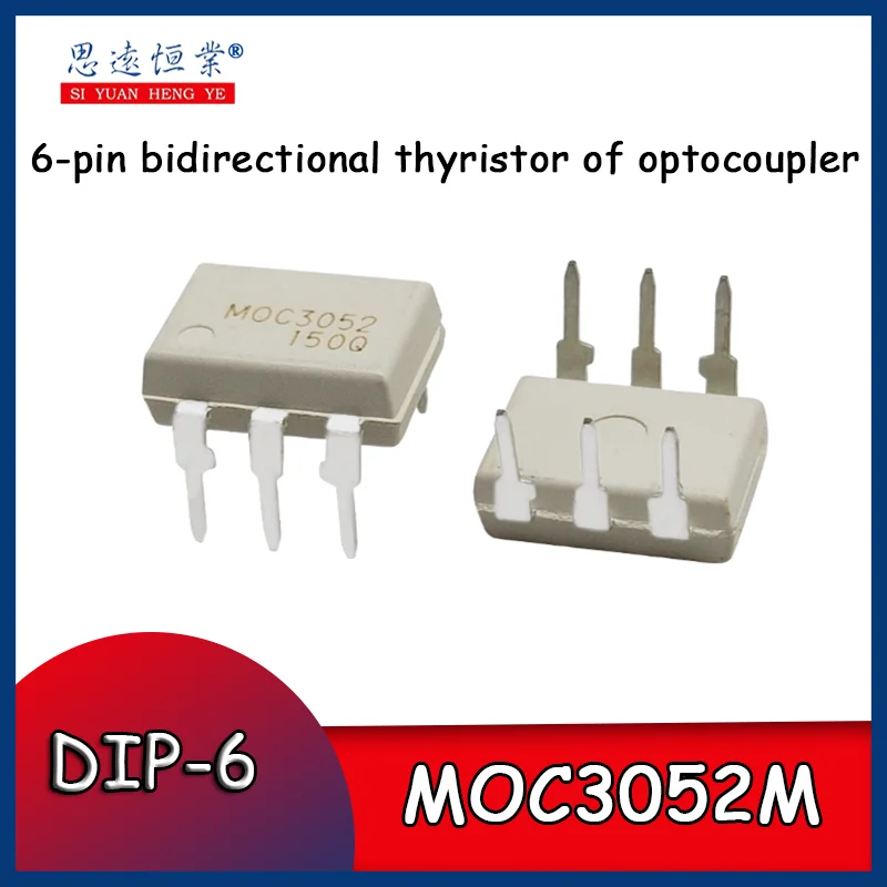 10pcs Brand new original MOC3052M through-hole DIP-6 optocoupler 6-pin bidirectional thyristor MOC3052
10pcs Brand new original MOC3052M through-hole DIP-6 optocoupler 6-pin bidirectional thyristor MOC3052