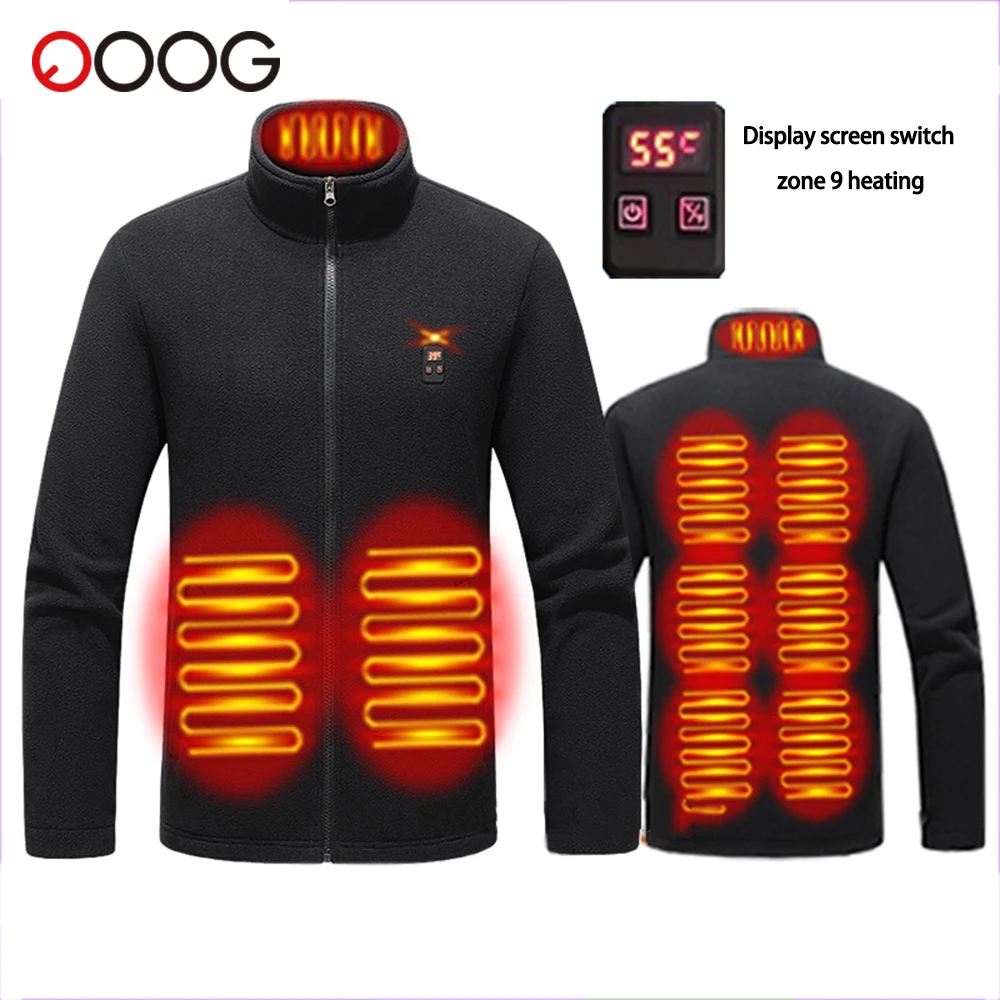 Electric Heating Jacket For Men‘s Women’s Fleece Jacket With Display Screen Electric Heating Intelligent Heating Jackets
Electric Heating Jacket For Men‘s Women’s Fleece Jacket With Display Screen Electric Heating Intelligent Heating Jackets