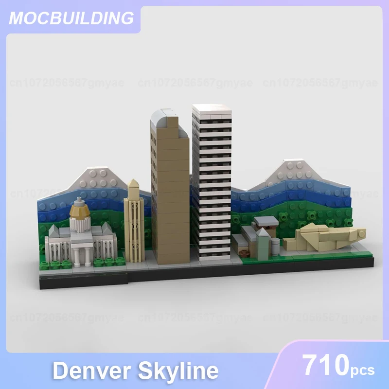 Модель Denver Skyline MOC, строительные блоки, сделай сам, сборка кирпичей, архитектура, образовательная креативная коллекция, рождественские игрушки, подарки, 710 шт.
Модель Denver Skyline MOC, строительные блоки, сделай сам, сборка кирпичей, архитектура, образовательная креативная коллекция, рождественские игрушки, подарки, 710 шт.