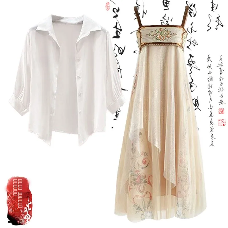 Новая женская летняя блузка в китайском стиле: красивый модный дизайн, повседневная свободная модель с длинным рукавом и воротником
Новая женская летняя блузка в китайском стиле: красивый модный дизайн, повседневная свободная модель с длинным рукавом и воротником