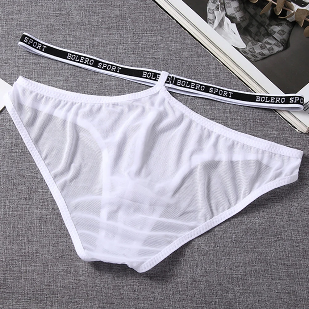 Mens Sexy Lingerie Sheer Mesh Briefs Hollow Out Elastic Low Waist Bulge Pouch Panties Intimate Underwear Shorts
Mens Sexy Lingerie Sheer Mesh Briefs Hollow Out Elastic Low Waist Bulge Pouch Panties Intimate Underwear Shorts