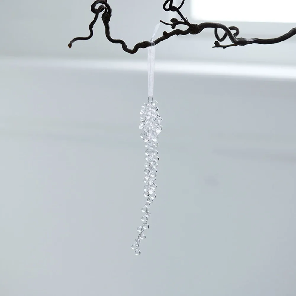 Household Acrylic Xmas Icicle Pendant Artificial Glitter Snowflake Pendant Transparent Xmas Tree Hanging Ornament Navidad
Household Acrylic Xmas Icicle Pendant Artificial Glitter Snowflake Pendant Transparent Xmas Tree Hanging Ornament Navidad