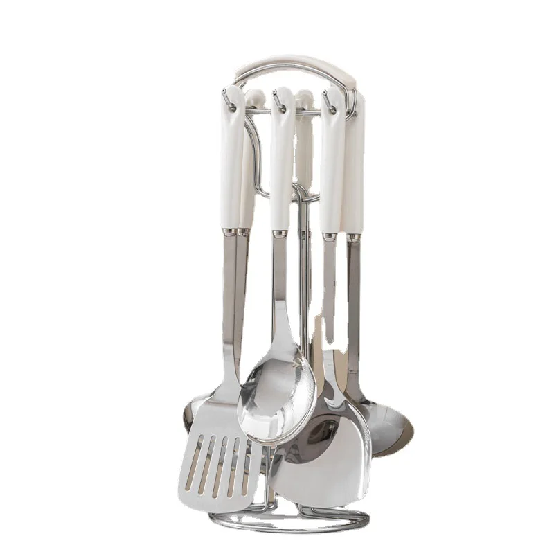 Household kitchen utensils Full set of stainless steel spatula set Non-stick pan Shovel Spoon Colander Cooking utensils
Household kitchen utensils Full set of stainless steel spatula set Non-stick pan Shovel Spoon Colander Cooking utensils