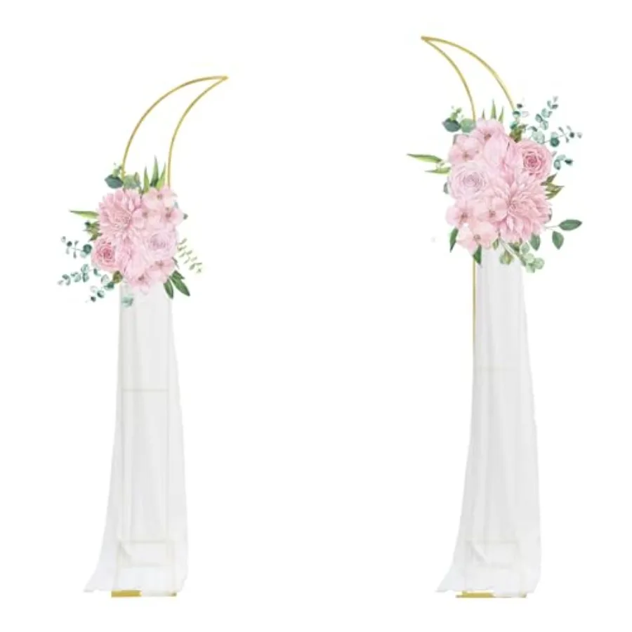Half Arch Stand Curved Wedding Arch Backdrop Stand Metal Flower Arch for Wedding Party Birthday Ceremony Anniversary Baby Showe
Half Arch Stand Curved Wedding Arch Backdrop Stand Metal Flower Arch for Wedding Party Birthday Ceremony Anniversary Baby Showe