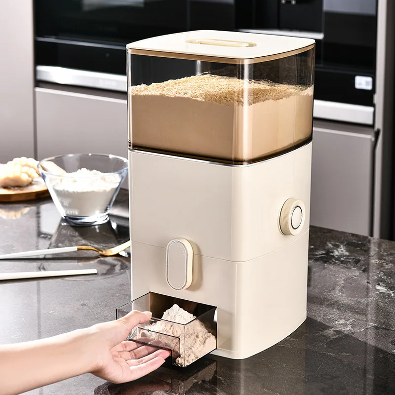 Multifunctional Flour Storage Box Rice Storage Box Sealed Insect Proof Moisture-Proof Quantitative Household Convenient Food
Multifunctional Flour Storage Box Rice Storage Box Sealed Insect Proof Moisture-Proof Quantitative Household Convenient Food