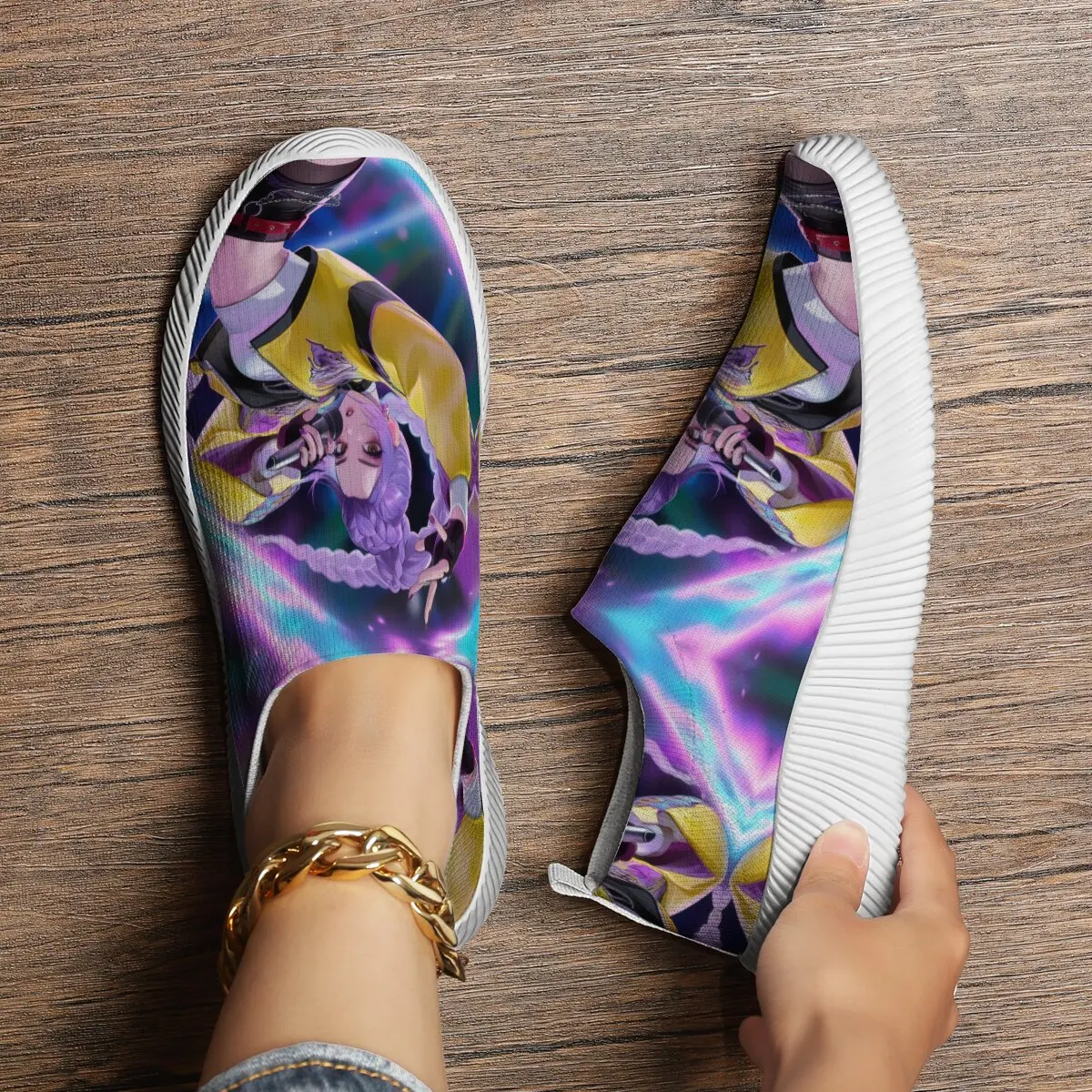 Повседневная обувь на плоской подошве со шнуровкой и выдолбленной мягкой подошвой с принтом, дизайн с рисунком команды охотника на ведьминках
Повседневная обувь на плоской подошве со шнуровкой и выдолбленной мягкой подошвой с принтом, дизайн с рисунком команды охотника на ведьминках