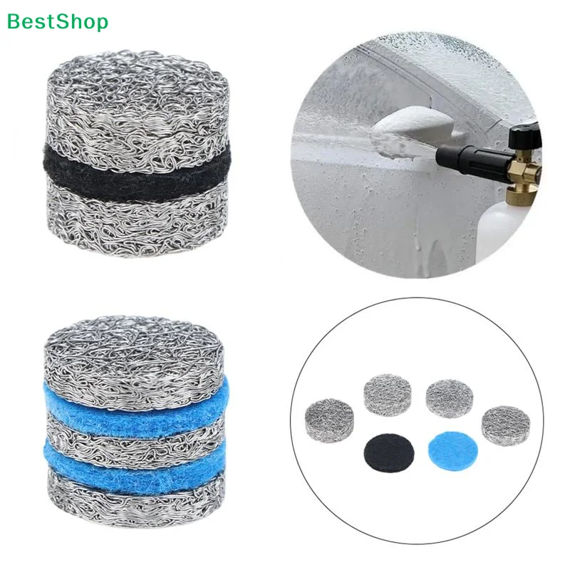 5layer 3pcs Universal Foam Cannon Foam Maker Mesh Filter Foaming Machine Mesh Filter For High Pressure Washer
5layer 3pcs Universal Foam Cannon Foam Maker Mesh Filter Foaming Machine Mesh Filter For High Pressure Washer