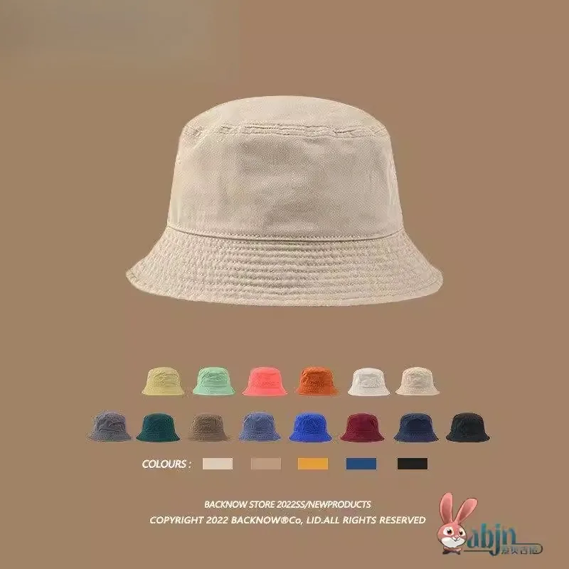 Washed Fisherman Cap Pure Color Retro Bucket Hat Casual Sunshade Hat Unisex Versatile Sun Protection Fashionable Home Use
Washed Fisherman Cap Pure Color Retro Bucket Hat Casual Sunshade Hat Unisex Versatile Sun Protection Fashionable Home Use
