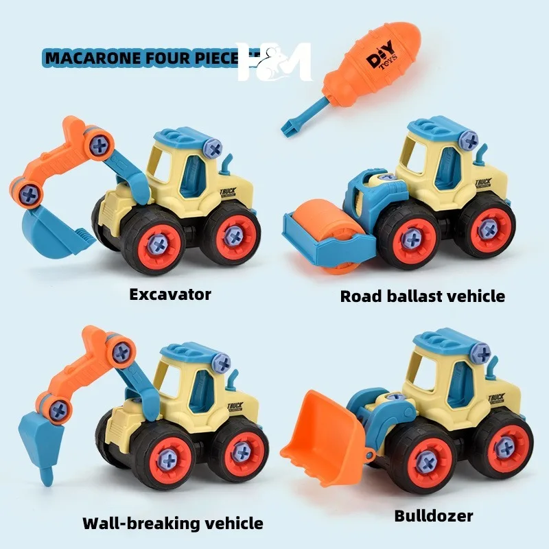 Nut Disassembly Loading Unloading Engineering Truck Excavator Bulldozer Montessori Education Toy Child Screw Creative Tool Car
Nut Disassembly Loading Unloading Engineering Truck Excavator Bulldozer Montessori Education Toy Child Screw Creative Tool Car