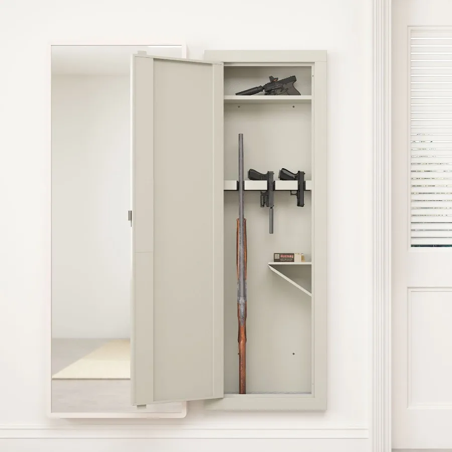 Wall Gun Safe Gun Safes for Home Gun Safes Cabinets Wall Safes Between The Studs QuickAccess Rifle Safe with Removable Shelf an
Wall Gun Safe Gun Safes for Home Gun Safes Cabinets Wall Safes Between The Studs QuickAccess Rifle Safe with Removable Shelf an