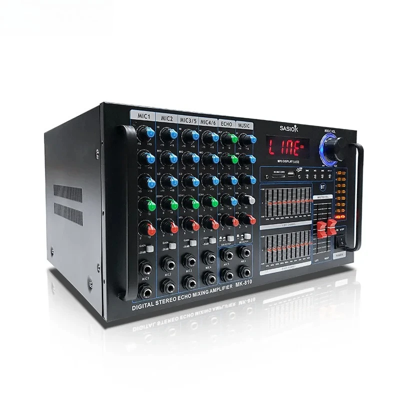 1000W Singing Professional High Power Amplifier 2.0 Channel
1000W Singing Professional High Power Amplifier 2.0 Channel