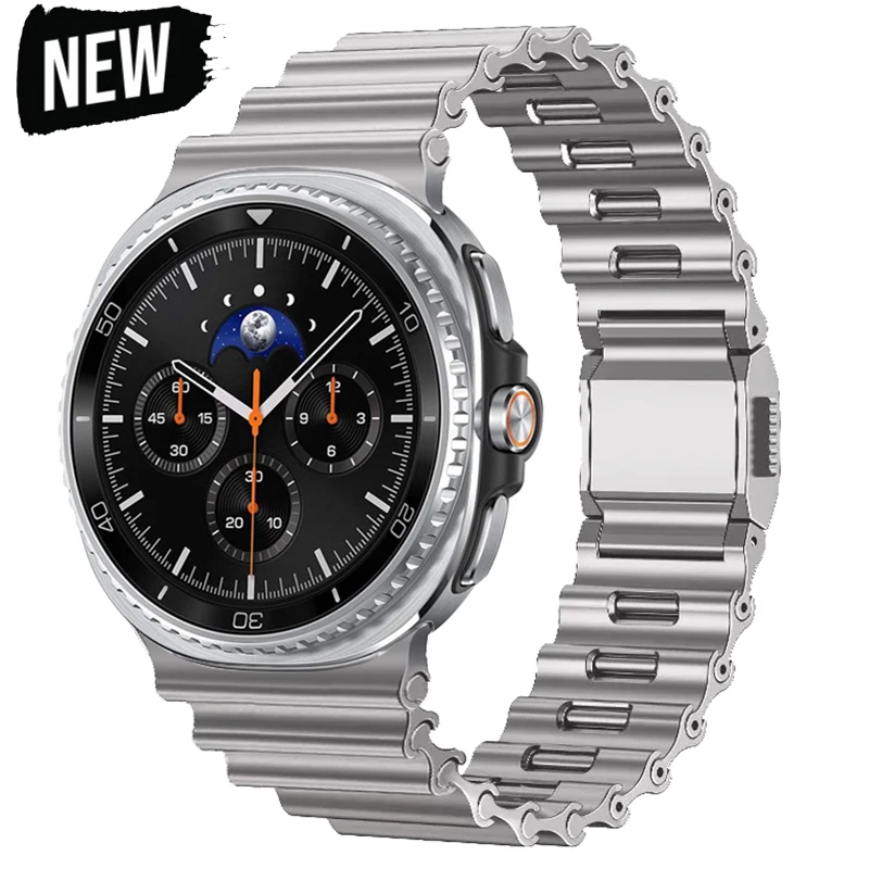Магнитный ремешок из нержавеющей стали для Samsung Galaxy Watch8 40 мм, 44 мм, Classic 46 мм, металлический браслет для Galaxy Watch Ultra 47 мм
Магнитный ремешок из нержавеющей стали для Samsung Galaxy Watch8 40 мм, 44 мм, Classic 46 мм, металлический браслет для Galaxy Watch Ultra 47 мм