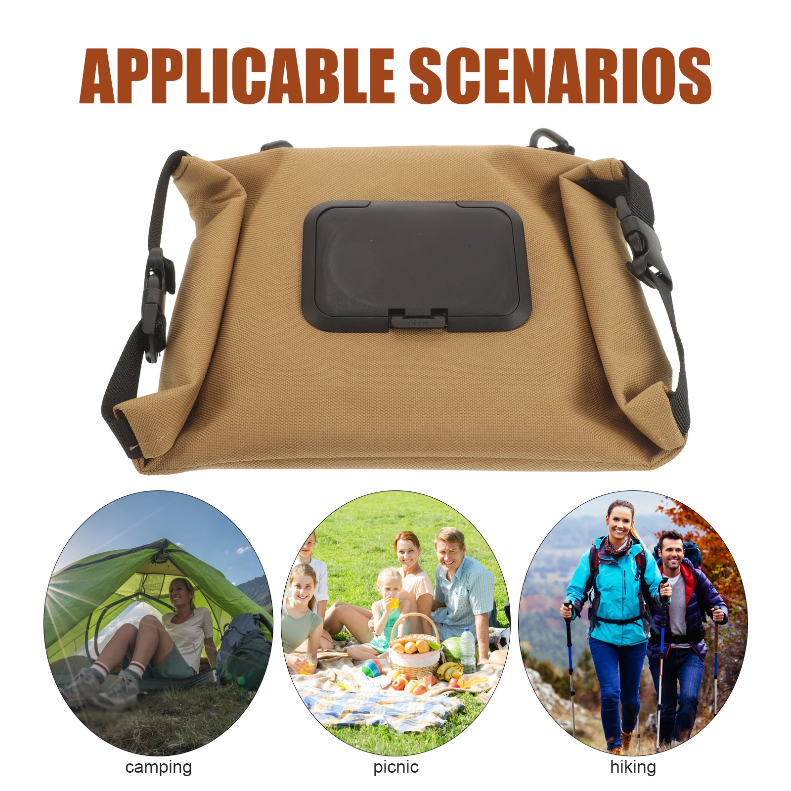 Tissue Storage Bag Camping Wipes Dispenser Durable Canvas Paper Holder Napkin Container Picnic Travel Supply Box
Tissue Storage Bag Camping Wipes Dispenser Durable Canvas Paper Holder Napkin Container Picnic Travel Supply Box