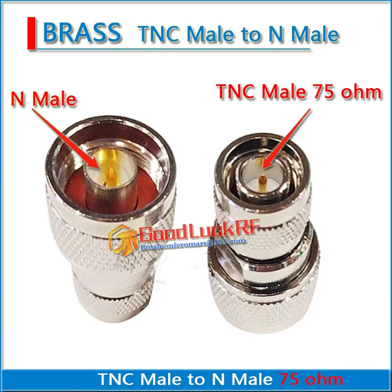 75ohm L16 N Male to L12 TNC Male to N Female to TNC Female Nickel Plated Straight RF Connector Adapters
75ohm L16 N Male to L12 TNC Male to N Female to TNC Female Nickel Plated Straight RF Connector Adapters