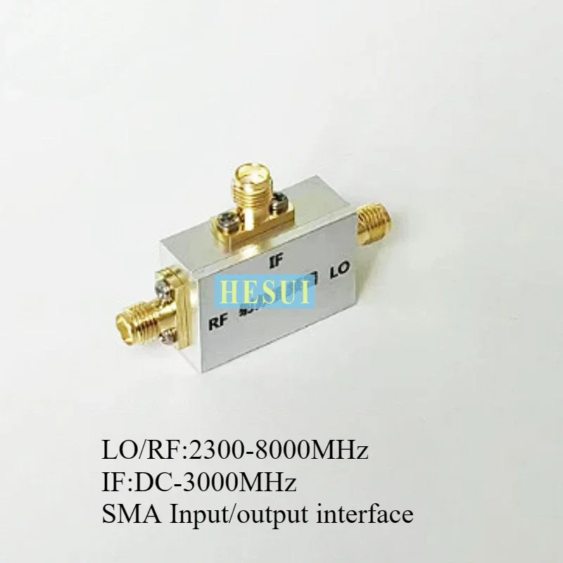 2300-8000MHz RF mixer Up-conversion down-converter C-band mixer spectrum shift
2300-8000MHz RF mixer Up-conversion down-converter C-band mixer spectrum shift