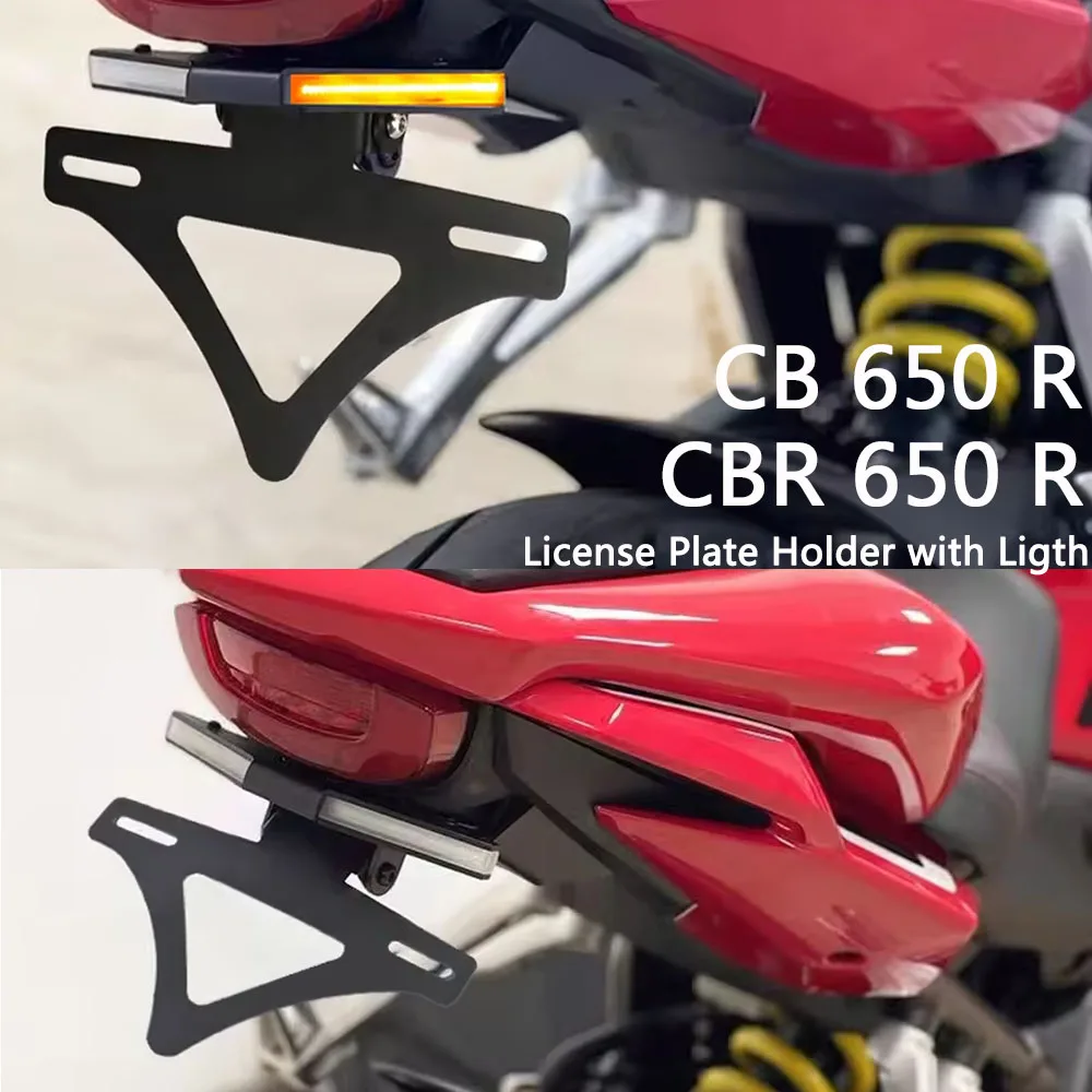 FOR CB650R CBR650R CBR 650 R CB 650R 2021-2025 Motorcycle Rear Tail Tidy Fender Rear Tail Bracket License Plate Holder With Ligh
FOR CB650R CBR650R CBR 650 R CB 650R 2021-2025 Motorcycle Rear Tail Tidy Fender Rear Tail Bracket License Plate Holder With Ligh