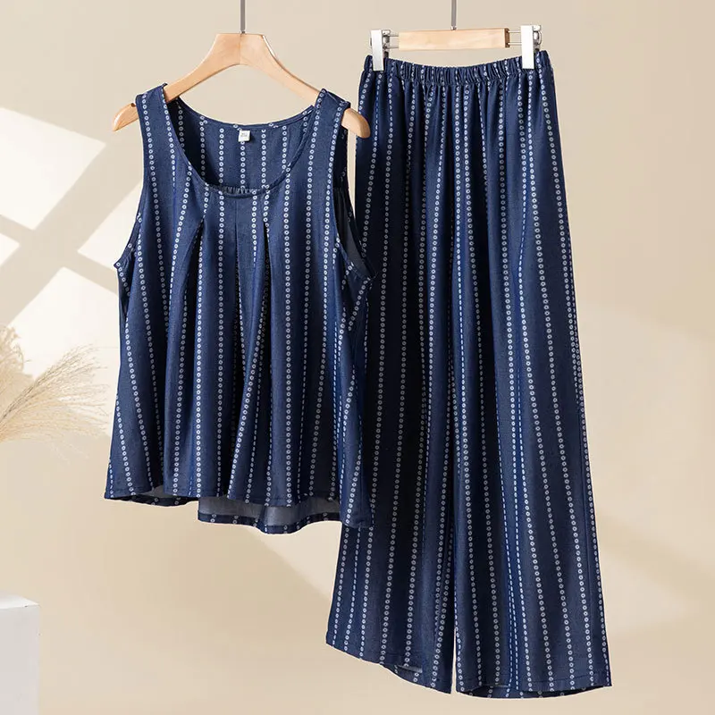 2026 New Vest Pajamas Women's Summer Sleeveless Thin Suit Loungewear
2026 New Vest Pajamas Women's Summer Sleeveless Thin Suit Loungewear