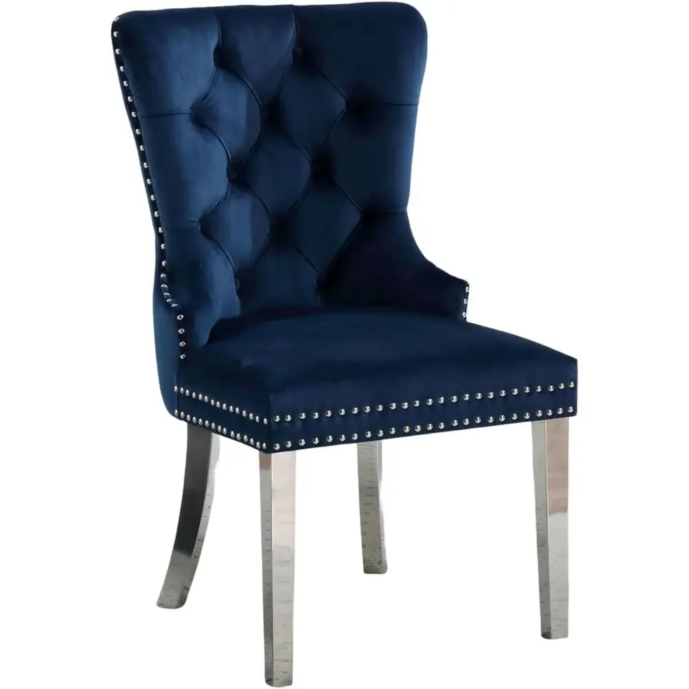 Special OfferContemporary Blue Color Lannelette 2pcs Side Chairs Button-Tuted Upholstered Dining Chairs Wingback Design Urniture
Special OfferContemporary Blue Color Lannelette 2pcs Side Chairs Button-Tuted Upholstered Dining Chairs Wingback Design Urniture