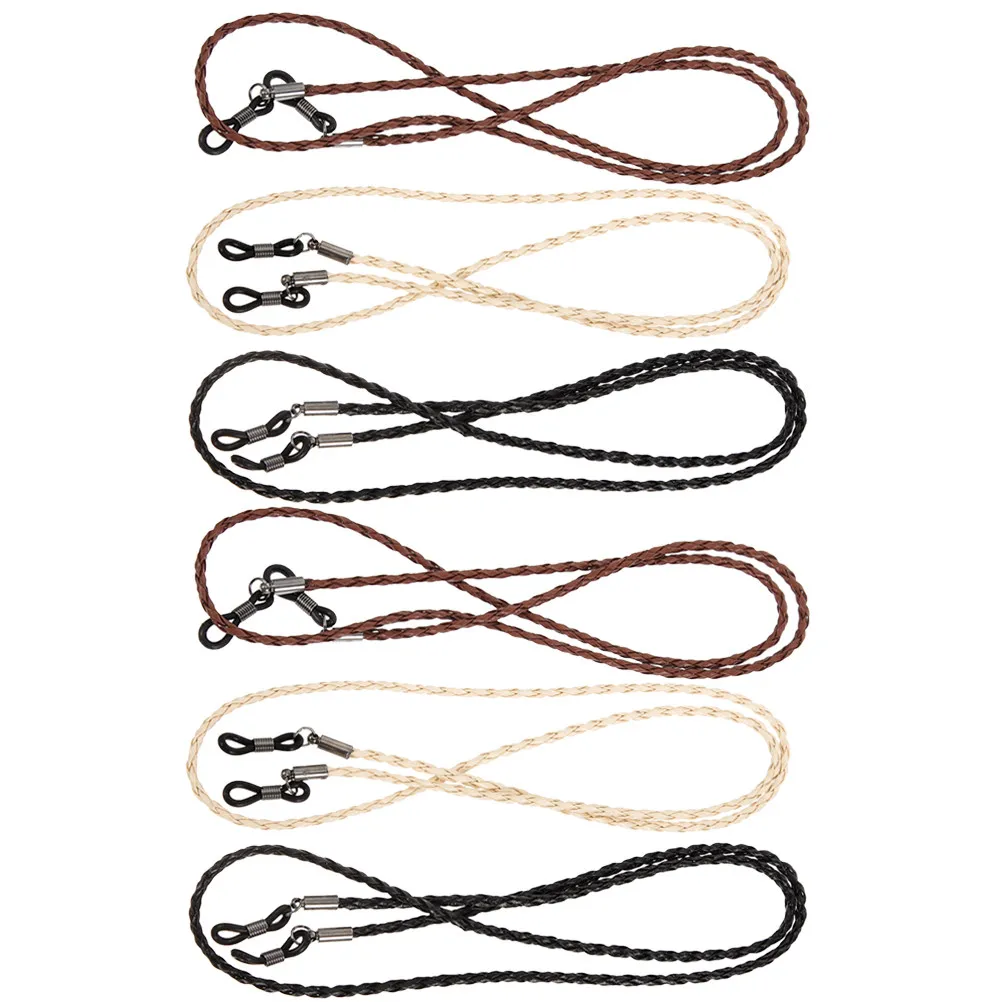 6Pcs Glasses Strap Non-Slip Silicone Eyeglass Holder Neck Hanging Lanyards for Men Women Sunglasses Reading Glasses
6Pcs Glasses Strap Non-Slip Silicone Eyeglass Holder Neck Hanging Lanyards for Men Women Sunglasses Reading Glasses