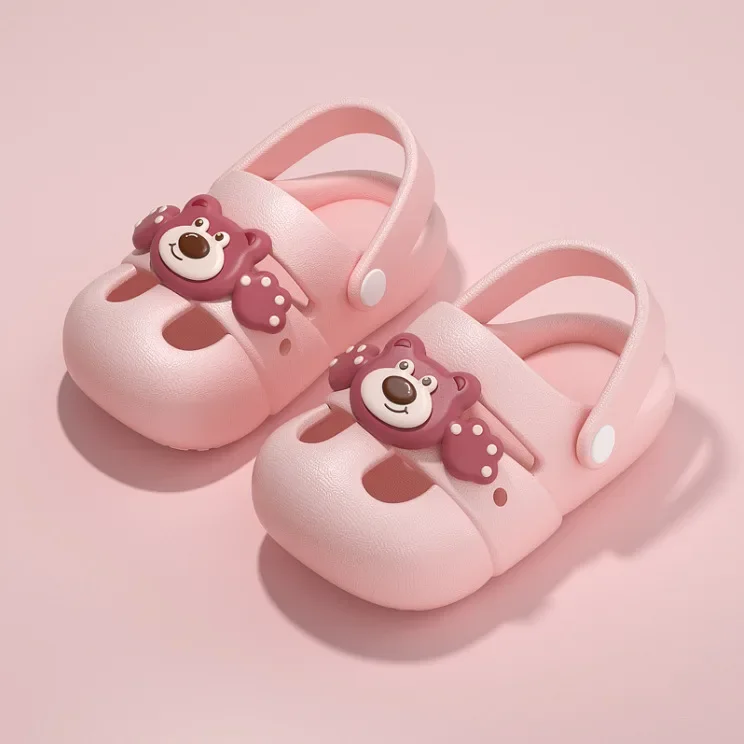 Cute bear children's slippers summer eva boys girls Mary Jane sandals cartoon baby sandals slipper hole shoes sandals
Cute bear children's slippers summer eva boys girls Mary Jane sandals cartoon baby sandals slipper hole shoes sandals