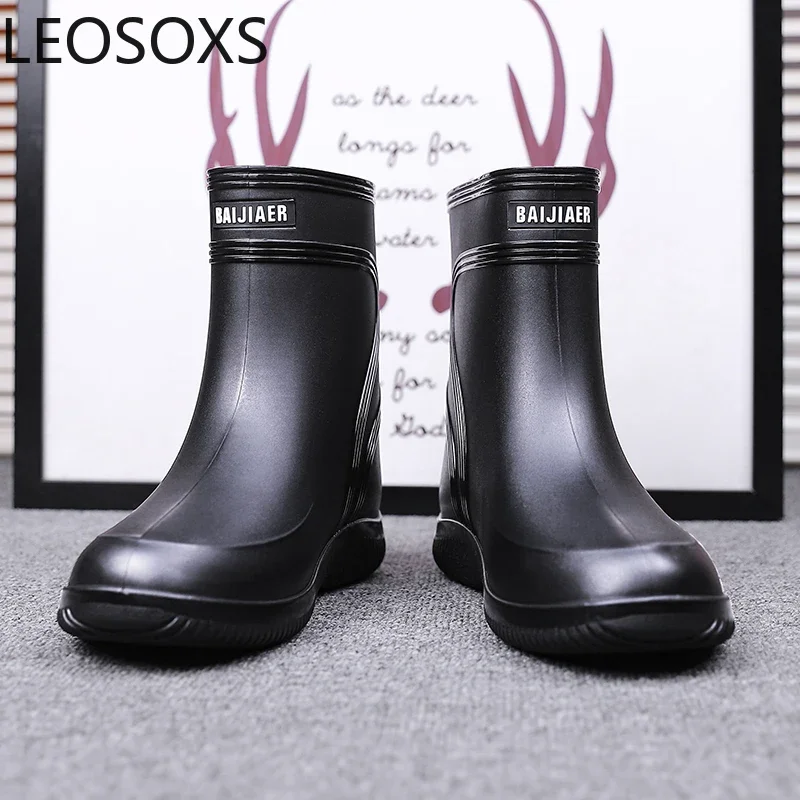Work Shoes Man Keep Warm Anti-slip Rain Boot Mans Water Proof Easy To Clean Kitchen Shoe Man Warm Plush Classic Trendy All-Match
Work Shoes Man Keep Warm Anti-slip Rain Boot Mans Water Proof Easy To Clean Kitchen Shoe Man Warm Plush Classic Trendy All-Match