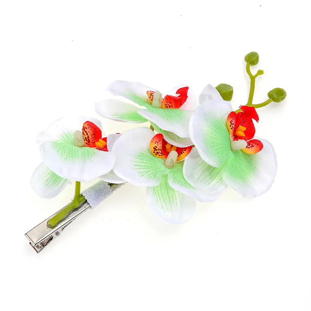 4Pcs Artificial Phalaenopsis Hair Clips Realistic Orchid Flower Hairpins for Wedding Party Travel Beach Decoration Flower
4Pcs Artificial Phalaenopsis Hair Clips Realistic Orchid Flower Hairpins for Wedding Party Travel Beach Decoration Flower