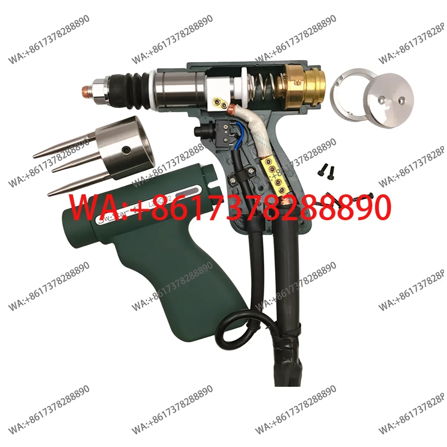 4M Cable LZHQ-02 Stud Welding Torch Capacitive Discharge Energy Storage Stud Gun 35-50 Fitting
4M Cable LZHQ-02 Stud Welding Torch Capacitive Discharge Energy Storage Stud Gun 35-50 Fitting