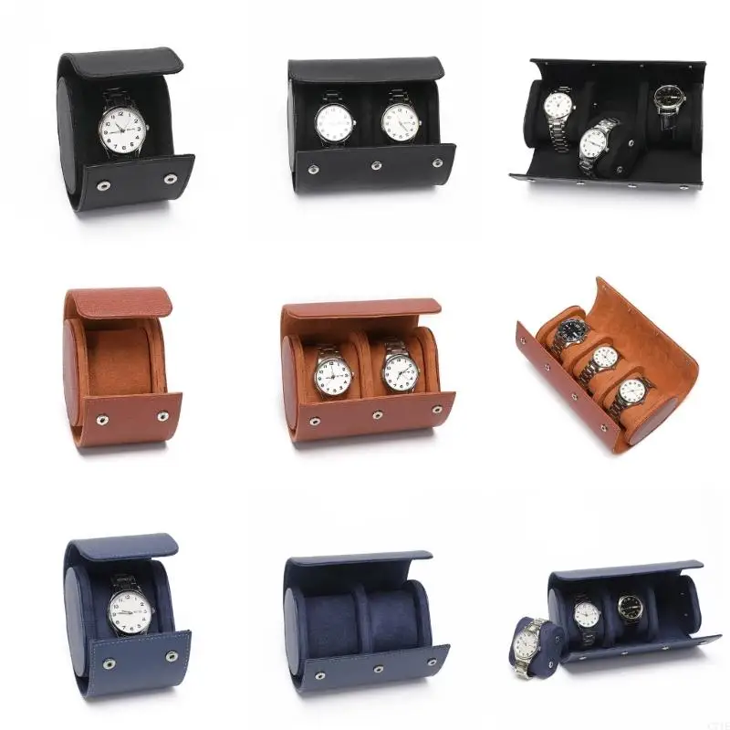 C71E WATCH ROLL CASE 3SLOT Кожаные часы Организаторы PU Материал винтажный дисплей
C71E WATCH ROLL CASE 3SLOT Кожаные часы Организаторы PU Материал винтажный дисплей