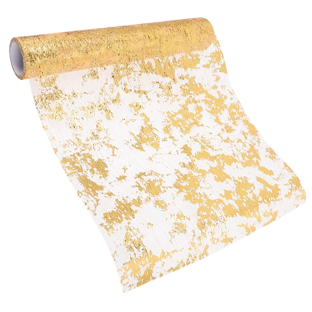 1 Roll Gold Table Runner Elegant and Chic Decorative Cloth for Wedding Birthday Party Home Decoration Gold Table Runners
1 Roll Gold Table Runner Elegant and Chic Decorative Cloth for Wedding Birthday Party Home Decoration Gold Table Runners