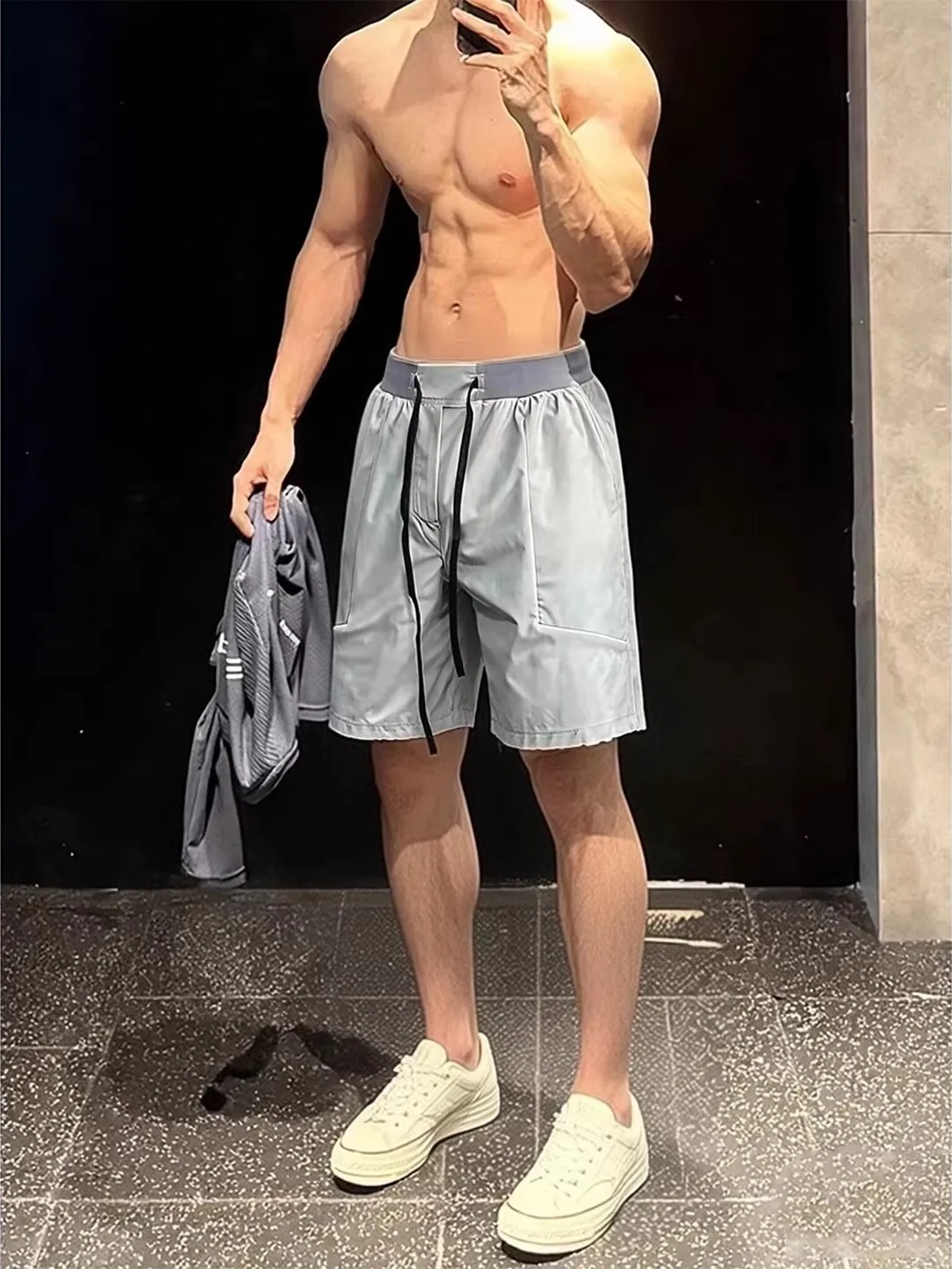 ey American Qui Dry Sports orts Men's Summer Thin Fitn Running Pants Cool Breathable Five-Quarter Mid-Pants
ey American Qui Dry Sports orts Men's Summer Thin Fitn Running Pants Cool Breathable Five-Quarter Mid-Pants