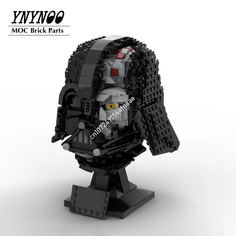 MOC Battle, поврежденный шлем Вейдера, набор строительных блоков, звездные битвы, коллекция шлемов, модель, образовательная сборка, детские рождественские подарки, игрушки
MOC Battle, поврежденный шлем Вейдера, набор строительных блоков, звездные битвы, коллекция шлемов, модель, образовательная сборка, детские рождественские подарки, игрушки
