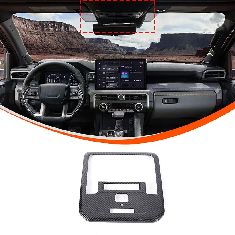 For Toyota Tacoma 2024+ Car roof reading light frame decorative sticker ABS carbon fiber pattern Auto Accessories 1 Pcs
For Toyota Tacoma 2024+ Car roof reading light frame decorative sticker ABS carbon fiber pattern Auto Accessories 1 Pcs