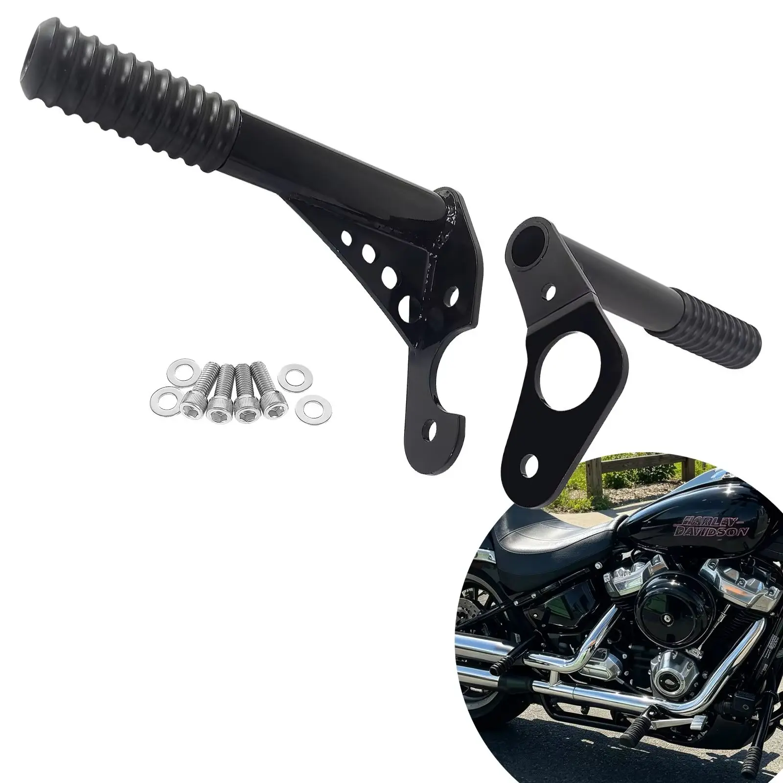 For Harley Softail Standard Street Bob Low Rider ST Fat Boy FXLR Breakout 2018-2025 Motorcycle Foot Peg Bumpers Rear Crash Bar
For Harley Softail Standard Street Bob Low Rider ST Fat Boy FXLR Breakout 2018-2025 Motorcycle Foot Peg Bumpers Rear Crash Bar