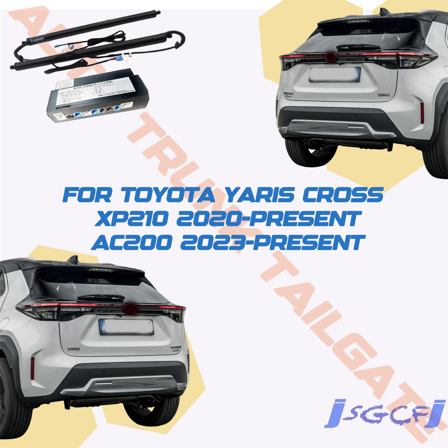 Электропривод багажника для Toyota Yaris Cross XP210/AC200 2020-н.в., автоматический доводчик задней двери, упор для крышки багажника
Электропривод багажника для Toyota Yaris Cross XP210/AC200 2020-н.в., автоматический доводчик задней двери, упор для крышки багажника