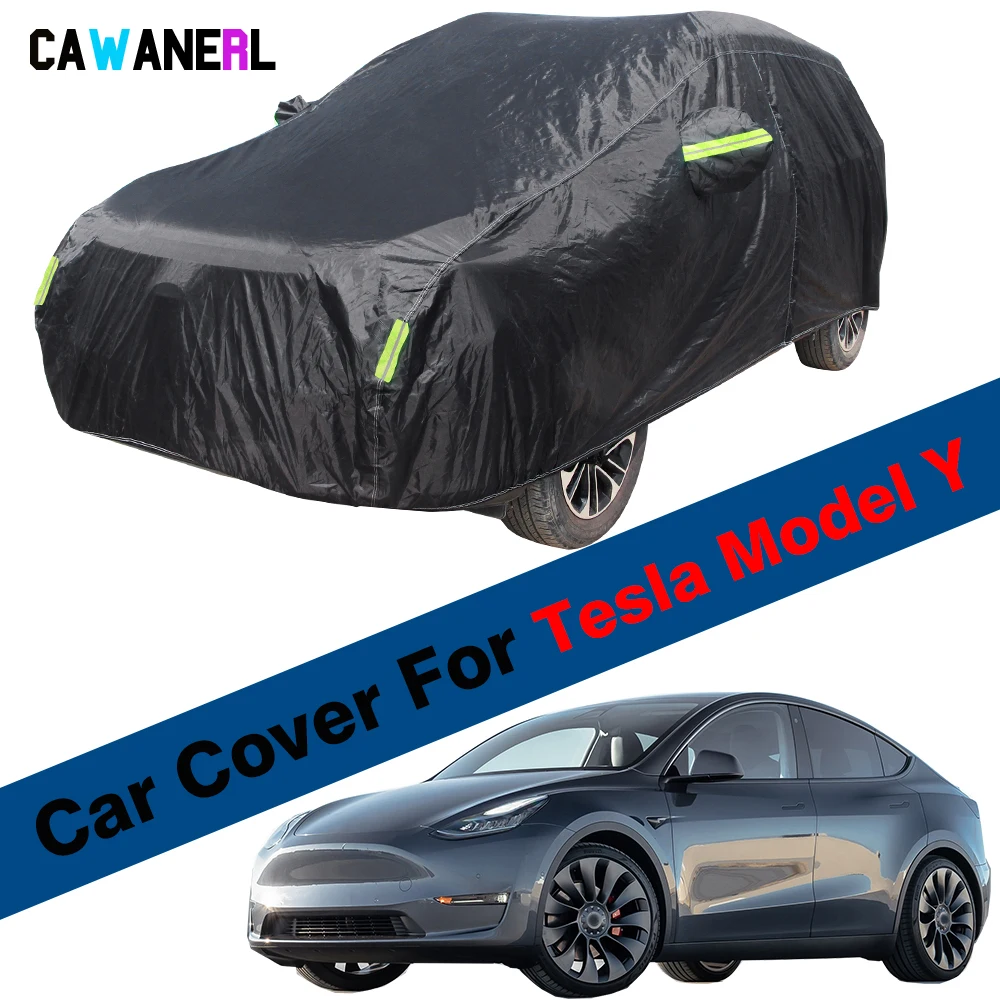 Чехол для автомобиля Tesla Model Y, чехол для защиты от УФ-лучей, снега, дождя, ветрозащитный
Чехол для автомобиля Tesla Model Y, чехол для защиты от УФ-лучей, снега, дождя, ветрозащитный