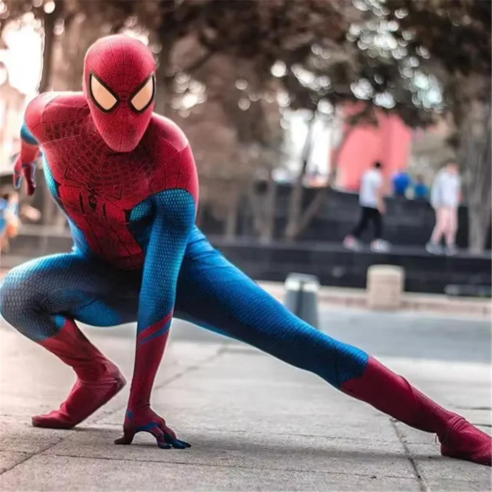 Halloween Men Adults TASM Spider Cosplay Costume The Amazing Superhero Zentai Suit Male Bodysuit Man Party JumpSuit
Halloween Men Adults TASM Spider Cosplay Costume The Amazing Superhero Zentai Suit Male Bodysuit Man Party JumpSuit