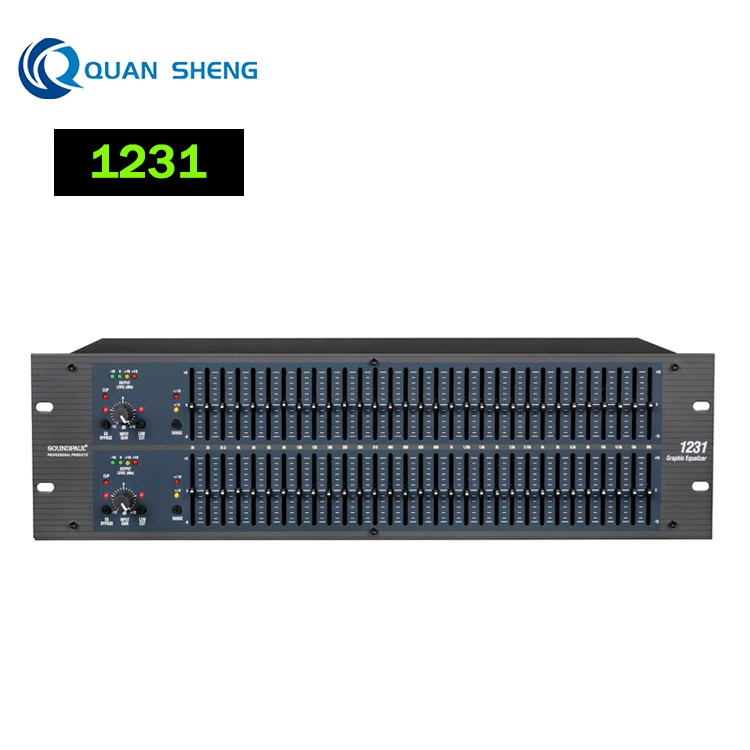 Двухканальный 3U 31-полосный караоке-эквалайзер 1231 (DBX1231) для аудиосистем
Двухканальный 3U 31-полосный караоке-эквалайзер 1231 (DBX1231) для аудиосистем