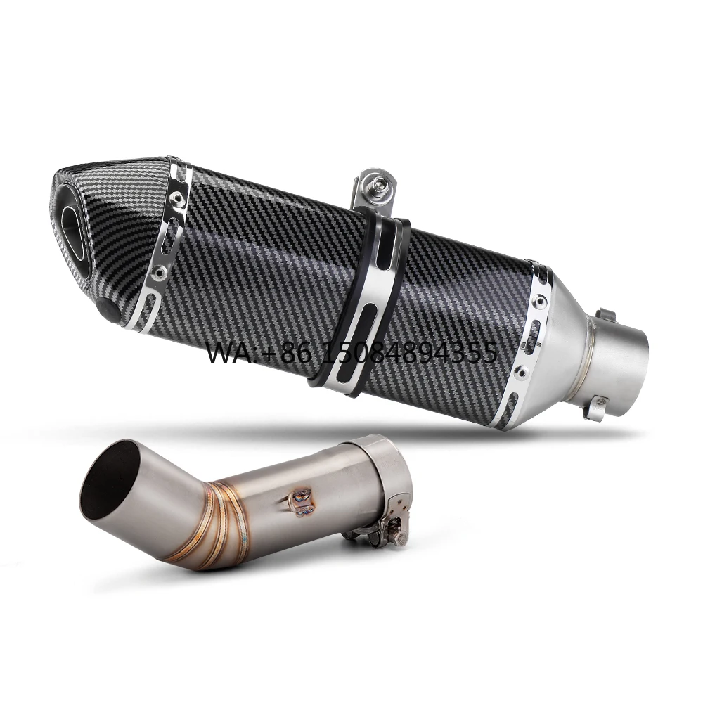 For FZ8N FZ8 Motorcycle Exhaust System 2010-2015 Exhaust Slip-On Muffler Escape Contact Pipe Middle Link
For FZ8N FZ8 Motorcycle Exhaust System 2010-2015 Exhaust Slip-On Muffler Escape Contact Pipe Middle Link