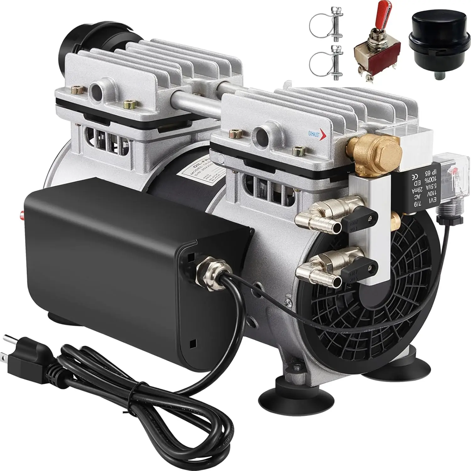 5.2 CFM Aerator for Ponds and Lakes Up to 3 Acres, 3/4 HP Compressor, Deep Water Oxygen Circulation
5.2 CFM Aerator for Ponds and Lakes Up to 3 Acres, 3/4 HP Compressor, Deep Water Oxygen Circulation