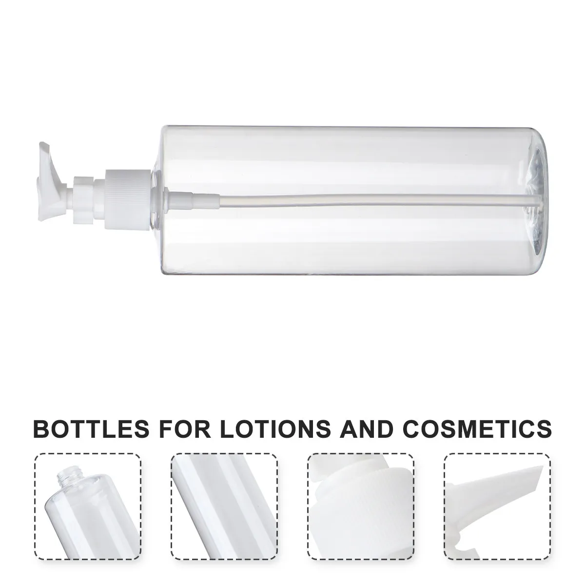 3 шт., 500 мл, прозрачные пустые бутылки для шампуня, лосьона, жидкого мыла, герметичный пластиковый контейнер для хранения жидкостей в ванной комнате
3 шт., 500 мл, прозрачные пустые бутылки для шампуня, лосьона, жидкого мыла, герметичный пластиковый контейнер для хранения жидкостей в ванной комнате