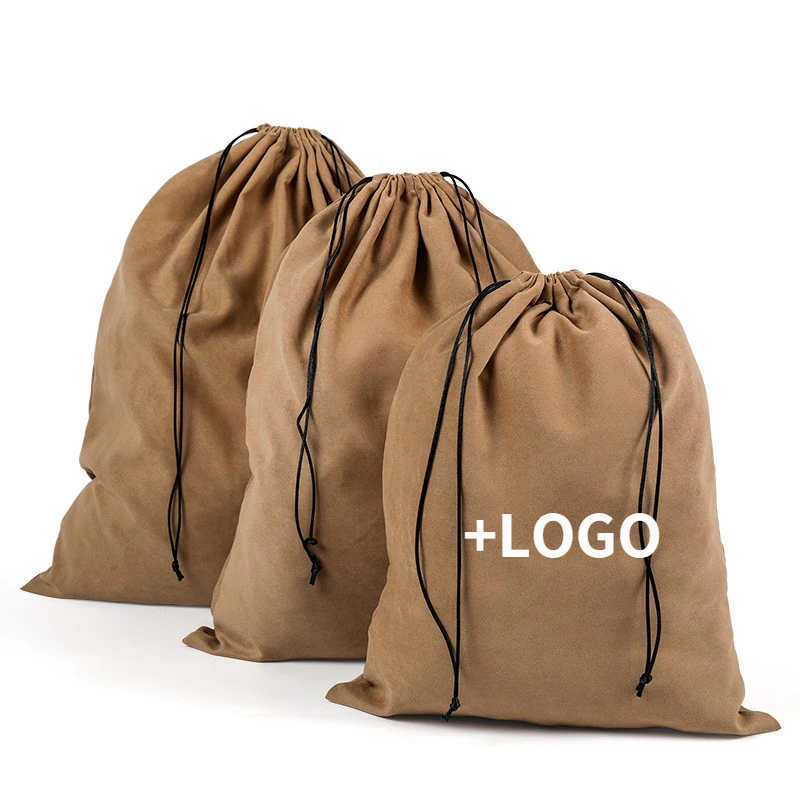 20 Pcs Suede Velvet Travel Drawstring Tote Bag Organizer Bag for Underwear Toy Handbag Print Logo Dustproof Storage Bags
20 Pcs Suede Velvet Travel Drawstring Tote Bag Organizer Bag for Underwear Toy Handbag Print Logo Dustproof Storage Bags