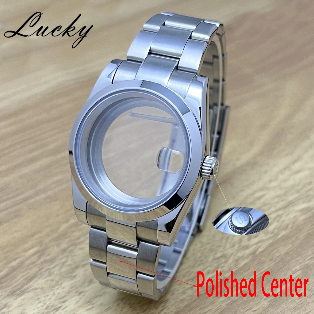 36mm/40mm NH35 Watch Case S Crown Sapphire Glass Crystal Fit NH35 NH36 NH38 ETA2824 PT5000 Movement 28.5mm Dial Case Mod Parts
36mm/40mm NH35 Watch Case S Crown Sapphire Glass Crystal Fit NH35 NH36 NH38 ETA2824 PT5000 Movement 28.5mm Dial Case Mod Parts
