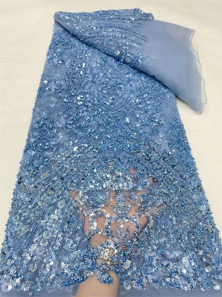 High Quality African Nigerian Latest Tulle Lace Fabric With Embroidery Sewing Guipure Organza Prom Dresses Sequins5Yards FD112
High Quality African Nigerian Latest Tulle Lace Fabric With Embroidery Sewing Guipure Organza Prom Dresses Sequins5Yards FD112