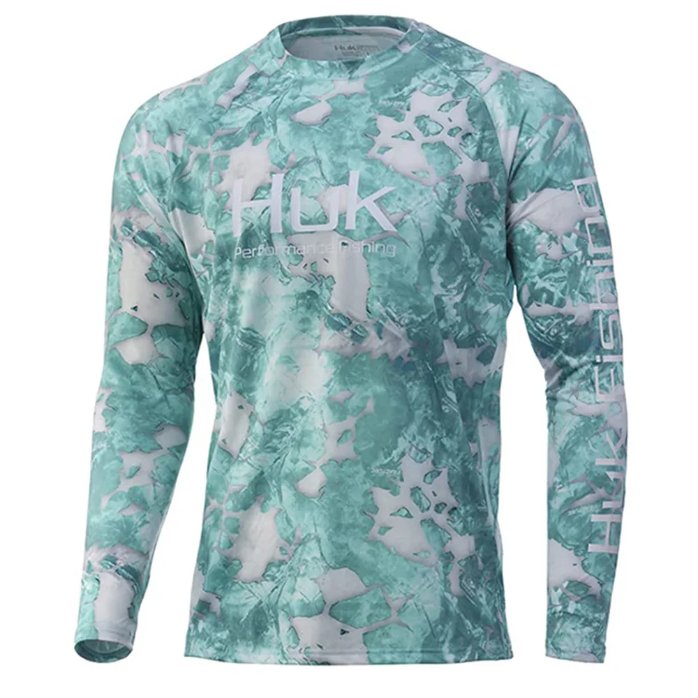HUK Fishing Clothing Men Uv Protection Long Sleeve T-Shirt Tops Outdoor Fishing Shirt Summer Sunscreen Breathable Jersey UPF 50+
HUK Fishing Clothing Men Uv Protection Long Sleeve T-Shirt Tops Outdoor Fishing Shirt Summer Sunscreen Breathable Jersey UPF 50+