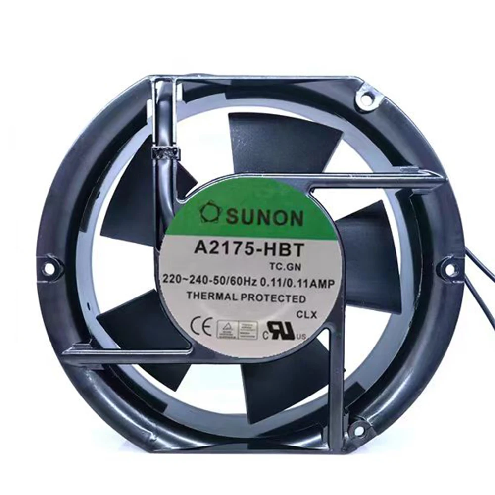 220-240 В 0,11 А A2175-HBT для SUNON TC.GN A2175-HBL охлаждающий вентилятор для шкафа с алюминиевой рамой 1751 172*150*51 мм
220-240 В 0,11 А A2175-HBT для SUNON TC.GN A2175-HBL охлаждающий вентилятор для шкафа с алюминиевой рамой 1751 172*150*51 мм